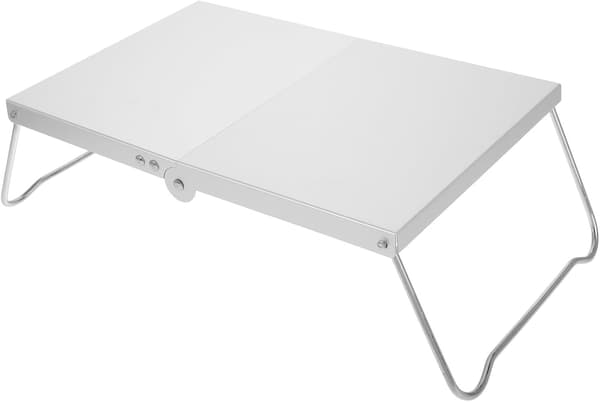 Bärbart Mini Hopfällbart Campingbord, Lättvikts Aluminiumlegering Litet Picknick Sidobord