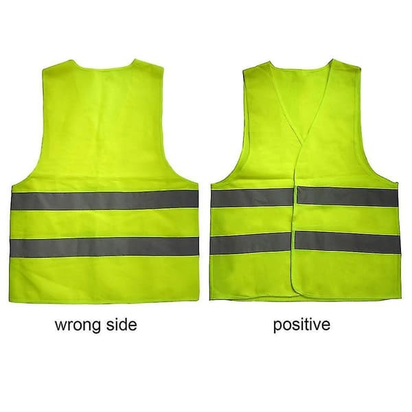 Høj Synlighed Refleks Sikkerhedsventileret Vest