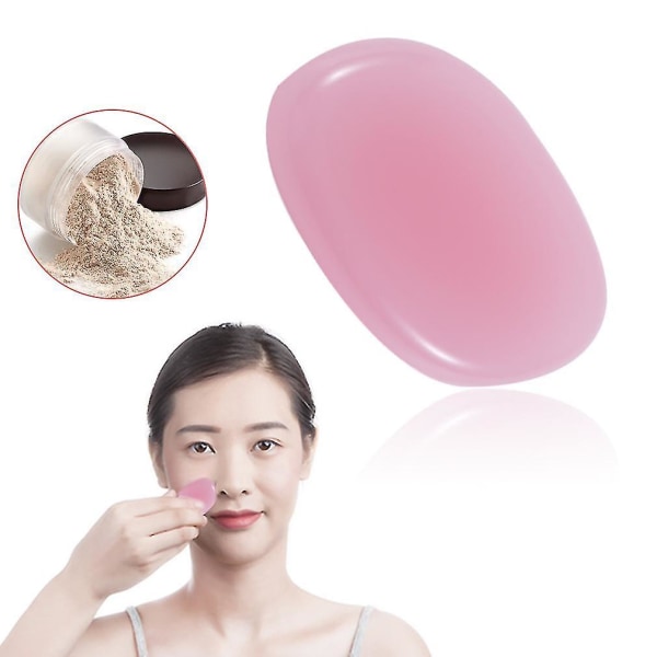 High Density Portable Dry Wet Use Silikone Makeup Puff
