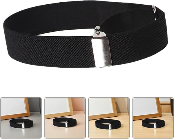 5 par elastiska armbindlar ärmhållare unisex justerbara armbindlar