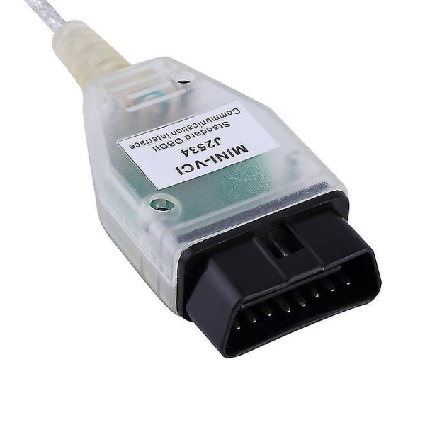 Mini VCI 16-stifts OBD2 Diagnostisk Skannerkabel Toyota TIS
