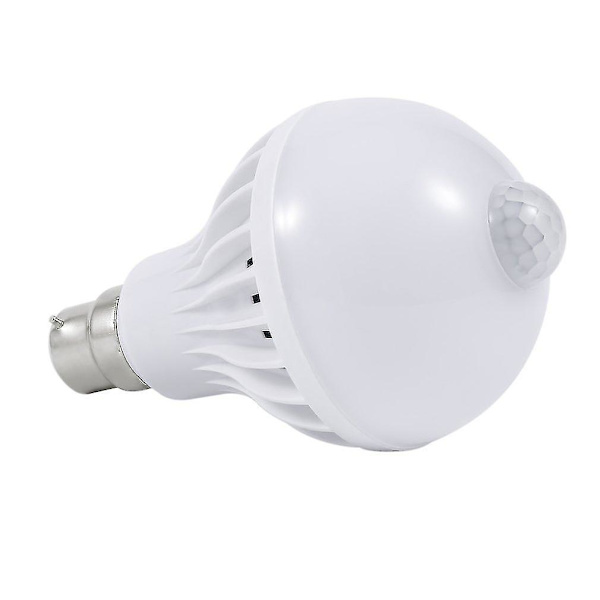 E27/B22 LED PIR Rörelsedetektorlampa 5W Induktion