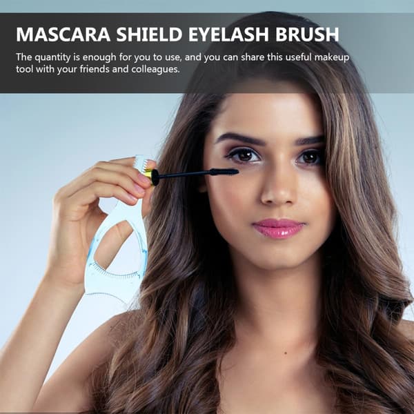 Øjenvippeassistent og Eyeliner Stencil 12 stk. sæt med Mascara Shield Applikator Guide