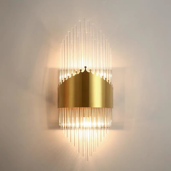Kristall Moderna Inomhusvägglampor Led Sovrum 5W