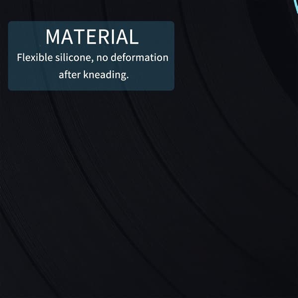 Silikonunderlag Grønn Retro Vinylplate Stil Varmeisolasjon og Elastiske Egenskaper Enkel