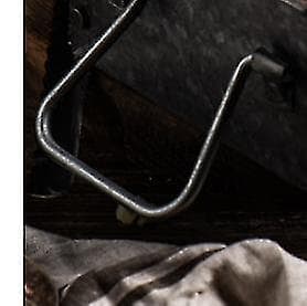 Retro Serveringsbricka Metallförvaringsplatta Bröd Kakplatta