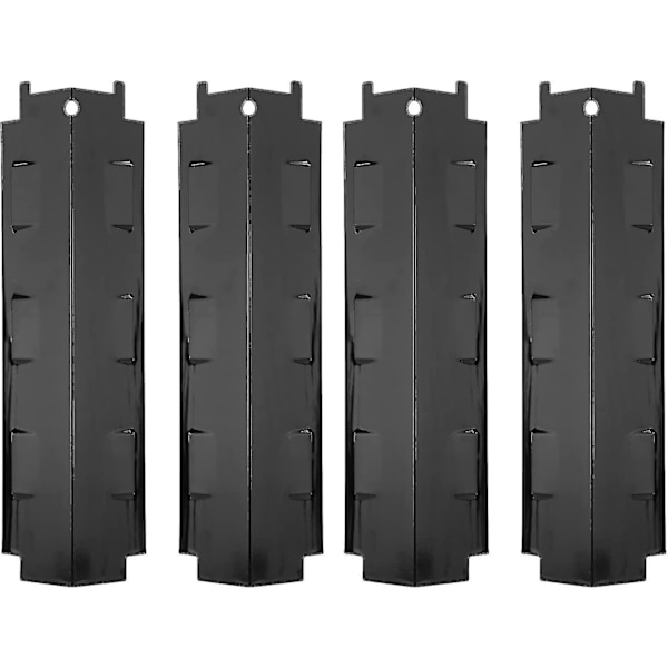 Universaali Grillin Lämpötelttojen Vaihto Grillin Posliini Teräksestä BBQ Lämpölevy Suojus Lämpöteltto Flavorizer Baari Polttimen Kansi Liekin Kesyttäjä Kaasugrilleille 4Pcs