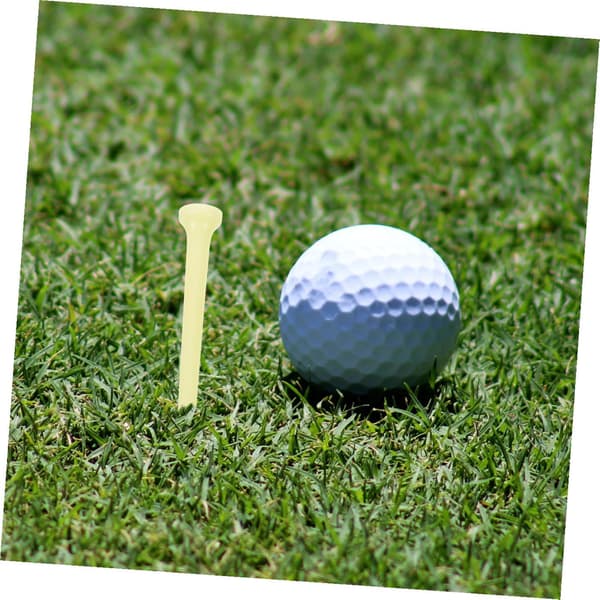 20 stk. mørke golfpigger i plast – golftilbehør for utendørs golftrening