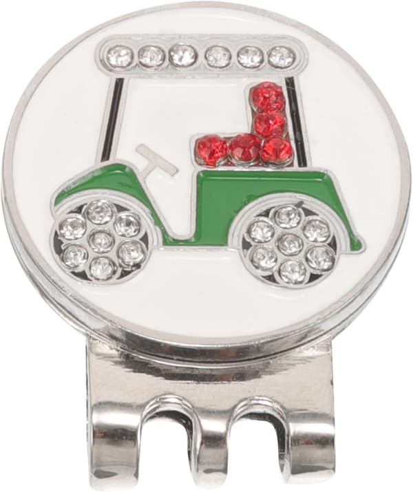 Golf Hat Clip Ball Marker Pynt til golftilbehør Letvægts bærbart design