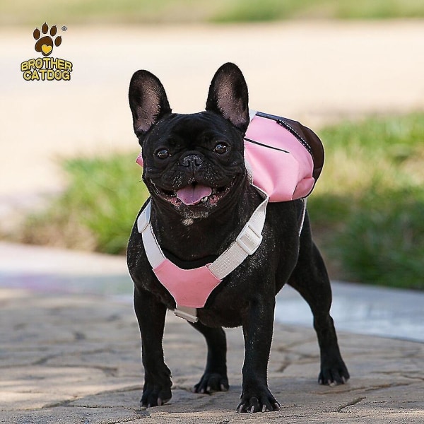 Husdjursryggsäckssele Utomhusvandring för små hundar