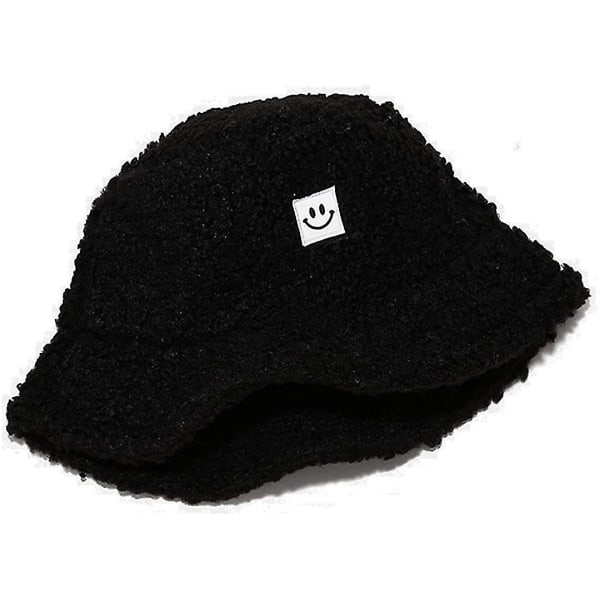 Dam Fuzzy Sherpa Teddy Style Vintage Faux Fur Wool Bucket Hat