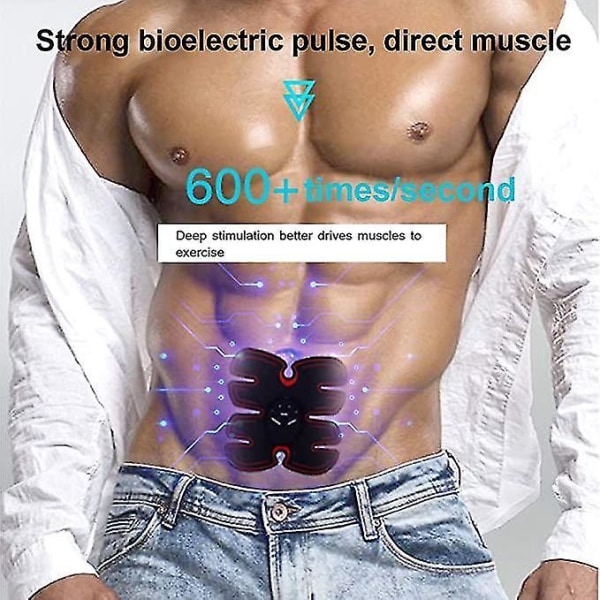 Muskel Stimulator EMS Elektrisk Abdominal Arm Træner