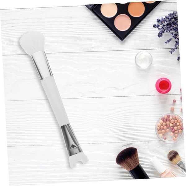 3 stk. Blushbørstesæt Dobbeltendet Ansigtsmakeupbørster Bløde børster