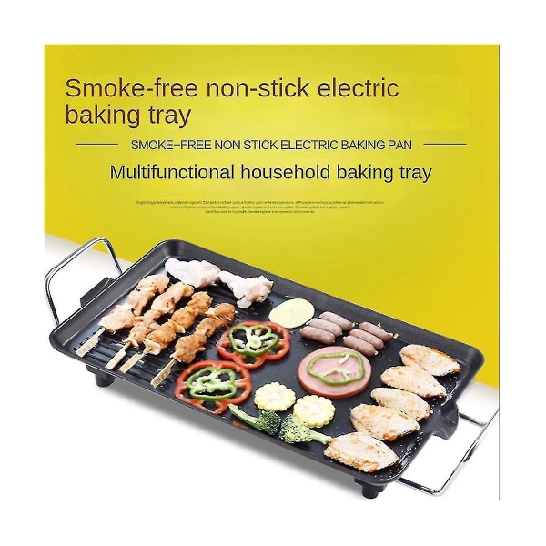 Elektrisk grill Elektrisk grillning Hushållsapparater för kök Elektrisk för kök matlagning 1500-yuhao