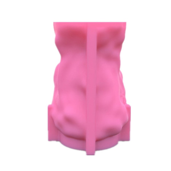 Jentehode Formet Blomsterpotte UV Epoxy Mold Lysestake Harpiks Silikonform