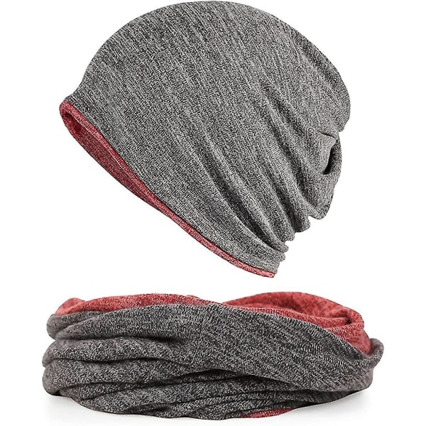 Män & Kvinnor Bomulls Casual Beanie Mjuk & Lätt Löpning Beanie Vuxen Kort Hatt Kemisk Hatt Casual Hatt Red