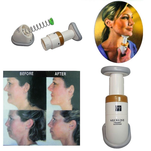 Bærbar Hals- og Havetrimmer - Kinmassage til at reducere dobbelthager