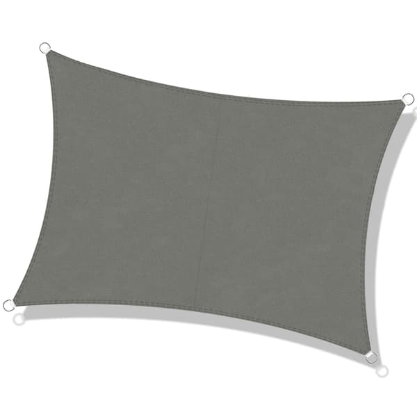 Polyester Solsejl Vejrbeskyttelse UV-Beskyttelse Til Have, Terrasse, Camping