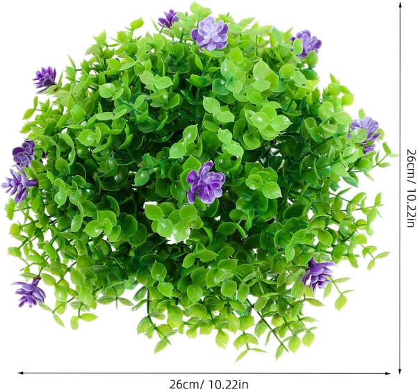 Kunstig installation og arrangementer til bryllup Ubesværet Topiary Grøn PVC