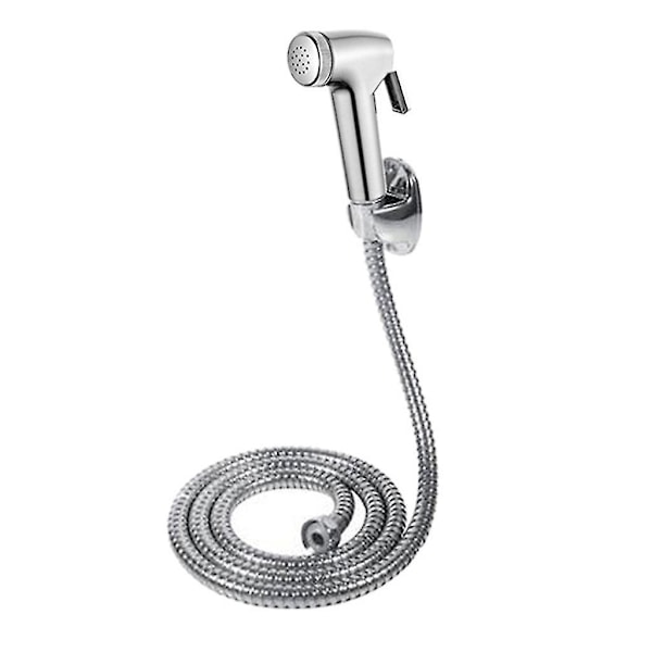 Universal håndholdt bidet-sprøyte med slangeholder Bidet-rengjøringsarmatursett