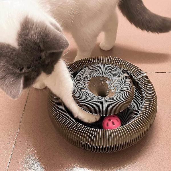 Kattklösbräda med Klockboll Vikbar Matta Interaktiv Leksak