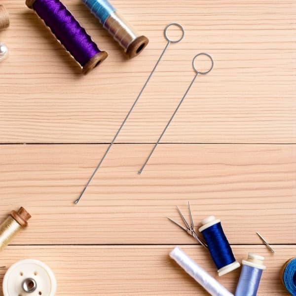 10 stk syring i rustfritt stål Flip Hook Tool for snøring, lacing Loop Turner Hook f