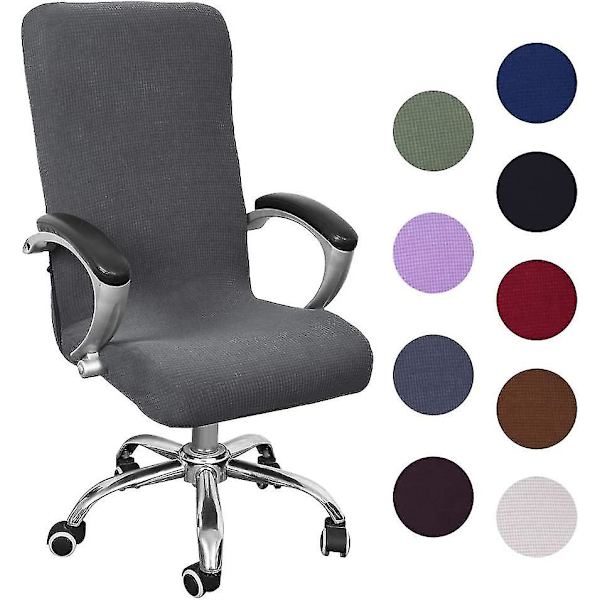 Universal Kontorsstolsöverdrag Stretch Mikrofiber Tvättad Kontorsstolsöverdrag Kontorsstolsöverdrag