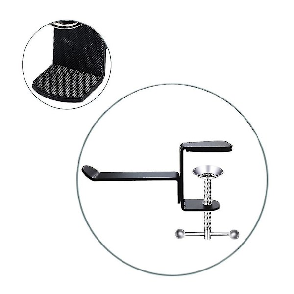 Solid Headset Headphone Holder Earphone Stand Hanger Rack Justerbar
