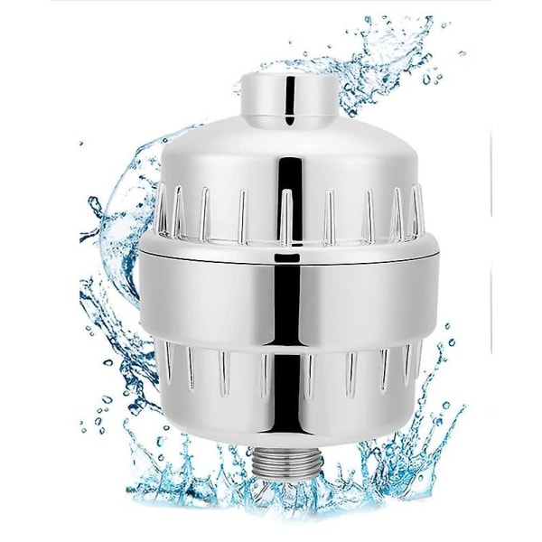 Duschfilter Hög Prestanda Duschvattenfilter Vattenavhärdare Duschhuvudfilter Universal Dusch