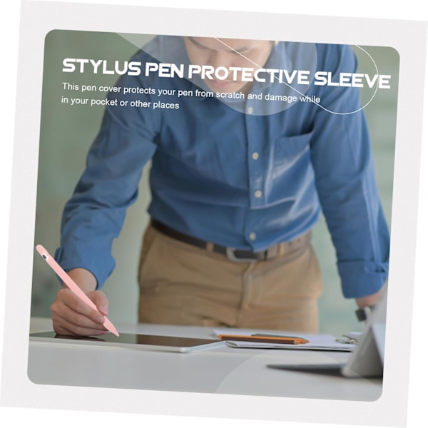 Användbart silikonskyddsfodral för Stylus Penna Kompatibelt med Apple Pencil 1
