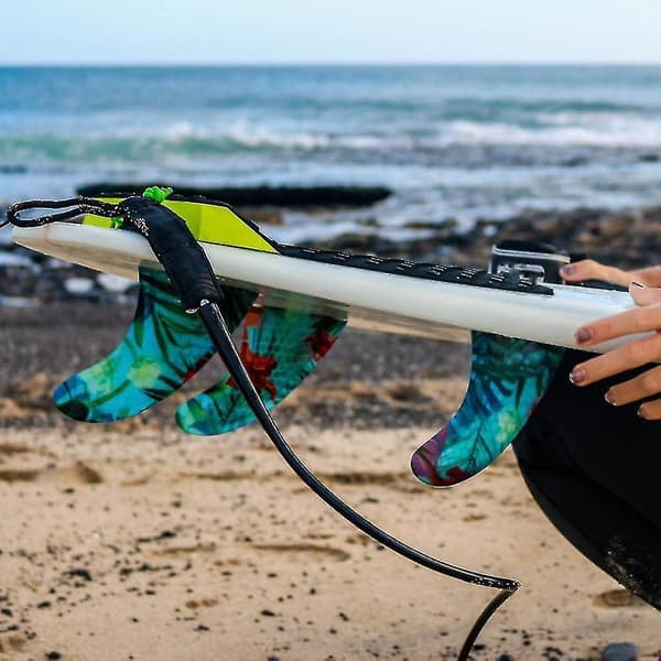 Justerbar Paddel Leash Surfing Surfbræt Leash Elastisk