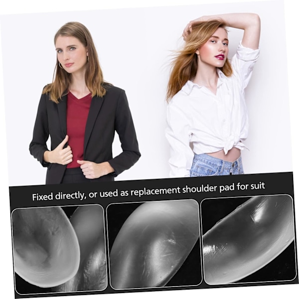 2 Par Selvklebende Skulderputer Skulder Push up Pads Skulderputer Skulderforsterker