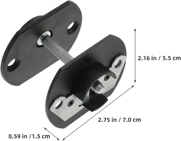 6 sett møbelkoblingspinner Stil Sofakoblingsbrakettklemmer for sofa og modulære sittearrangementer