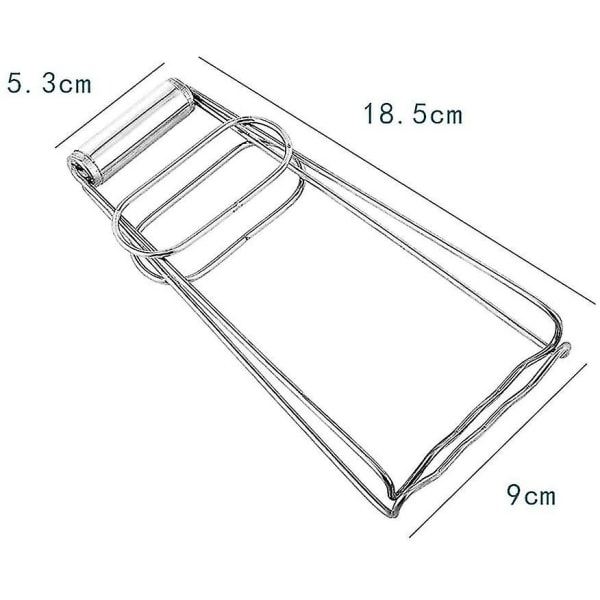 2 stk. Rustfrit Stål Hot Bowl Clip Multifunktionel Hot Dish Lifter Mikrobølgeovn