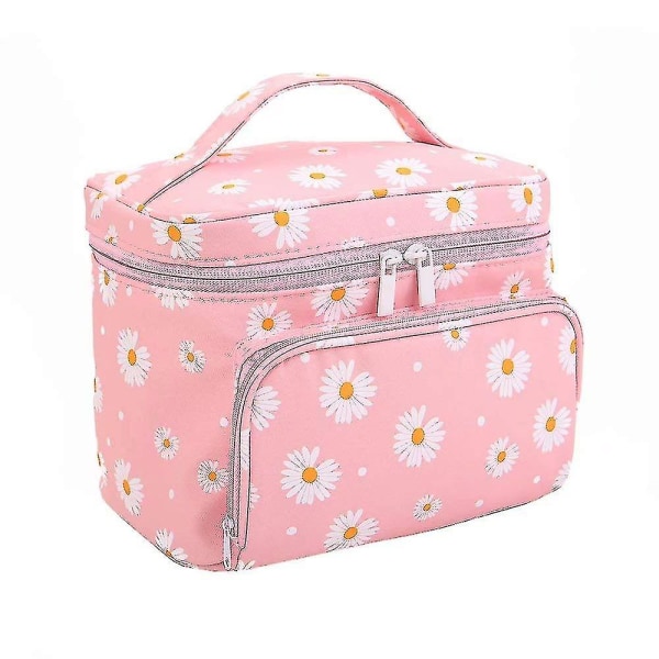 Make Up Bag For Women Big Cosmetics Makeup Bag With Handle