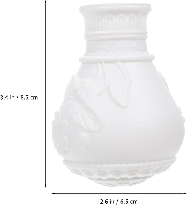 10 st gardinstångsändknoppar Dekorativa gardinstångsändar i plast Eleganta och stilfulla