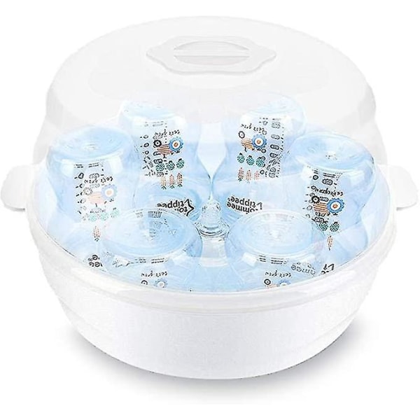 Baby Bottle Microwave Steam Sterilizer High Capacity