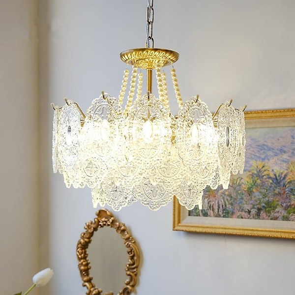60cm Unik Design Chandelier Metall Elektropläterad Modern