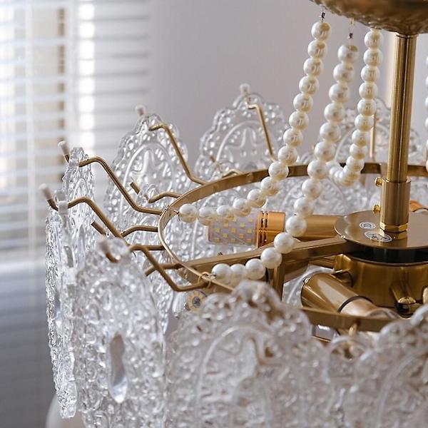 60cm Unik Design Chandelier Metall Elektropläterad Modern