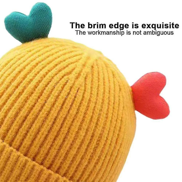 Børne Beanie Hat Vinterhatte Til Drenge Piger, Strikket Hat