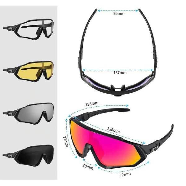 Mountain Bike Eyewear Outdoor Sports Solbriller 3516 | Fyndiq