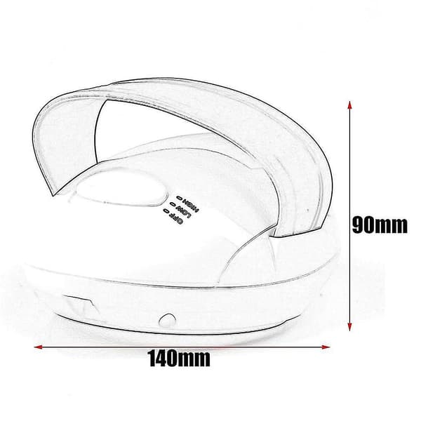 Kompakt 3D Mini Ansiktsknådingsmassasjevals Kroppsslanker