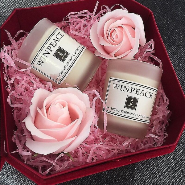 1 st Scentade Ljus Aromaterapi Heminredning Sojavaxburk
