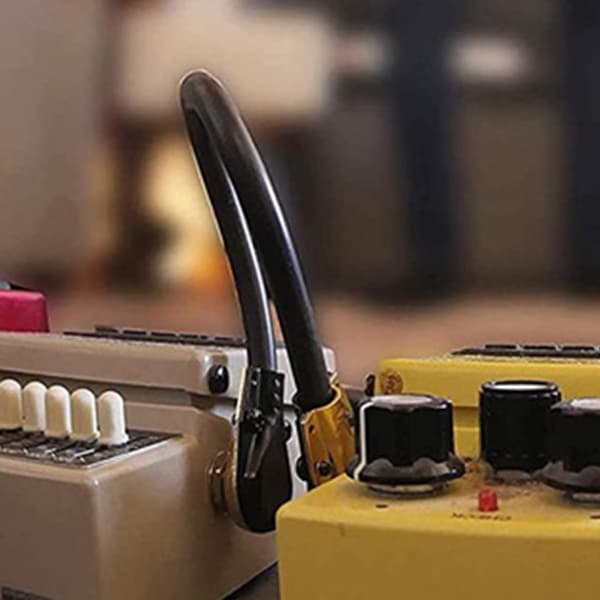 2 stk. gitar-effektkabler Flate patchkabler for elektriske gitarer med høy trofasthetssignal og myk foldemotstand