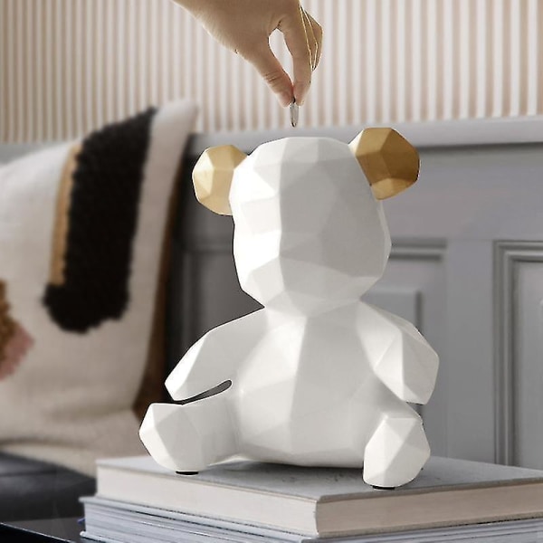 Teddybjørn Figurer Spargris Bryllup Oppbevaring Barn