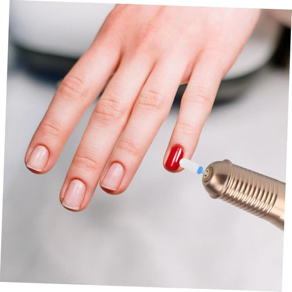 Wolframslibehoved til neglekunst af robuste negleslibehoveder til manicure- og pedicuresæt