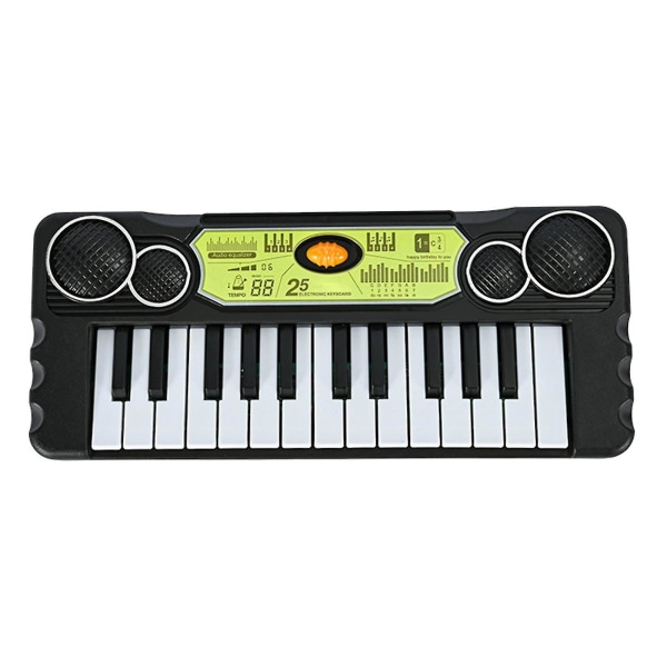 Barnas Keyboard Piano - 25 Taster Keyboard Piano for Barn Multifunksjonelt Musikk Pedagogisk Instrument Leke Keyboard Piano for 3, 4, 5, 6, 7, 8 Jenter og Gutter