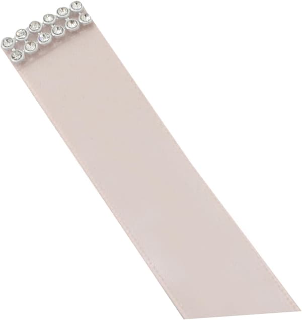 Justerbart Rhinestone Brudebælte til Brudekjole Elegant Skærf med Blødt