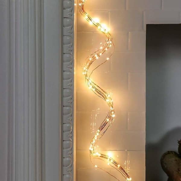 Udendørs Solcellelysstreng 2mx10stk 200led Solcelle Vines Gren