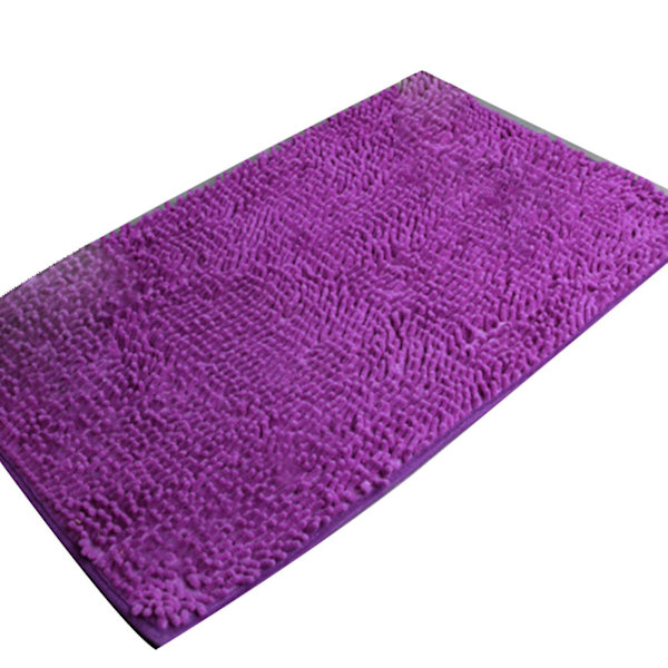 Pehmeä ja mukava kylpymatto, erittäin imukykyinen ja paksu, liukumaton Purple